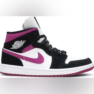 WMMS Air Jordan 1 Mid Cactus Flower Size 7.5